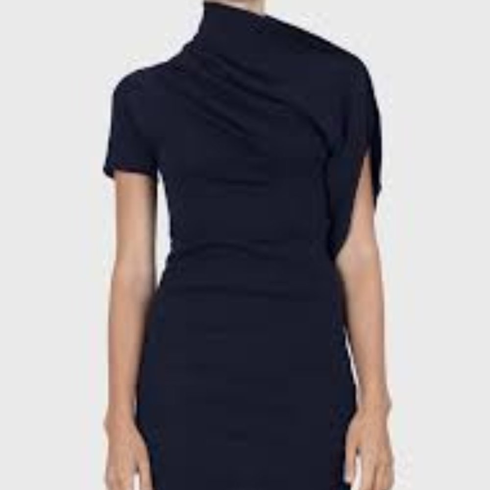 Complex Geometries Designer Penn Dress in Sz S